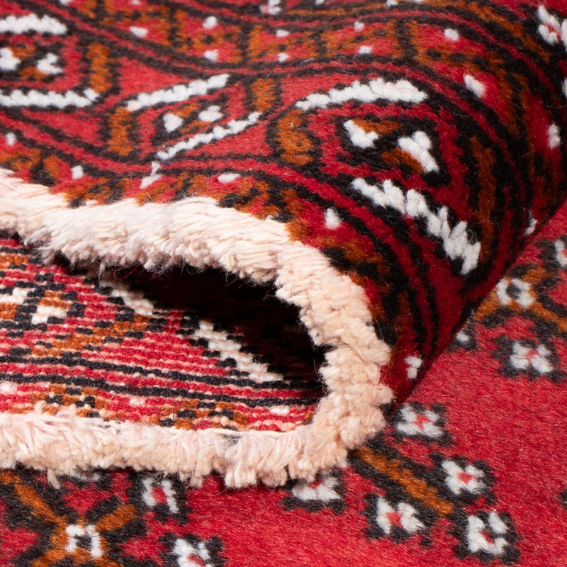 Turkaman Rug - 130 x 60 cm - red