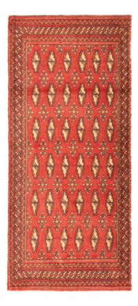 Turkaman Rug - 100 x 50 cm - light red