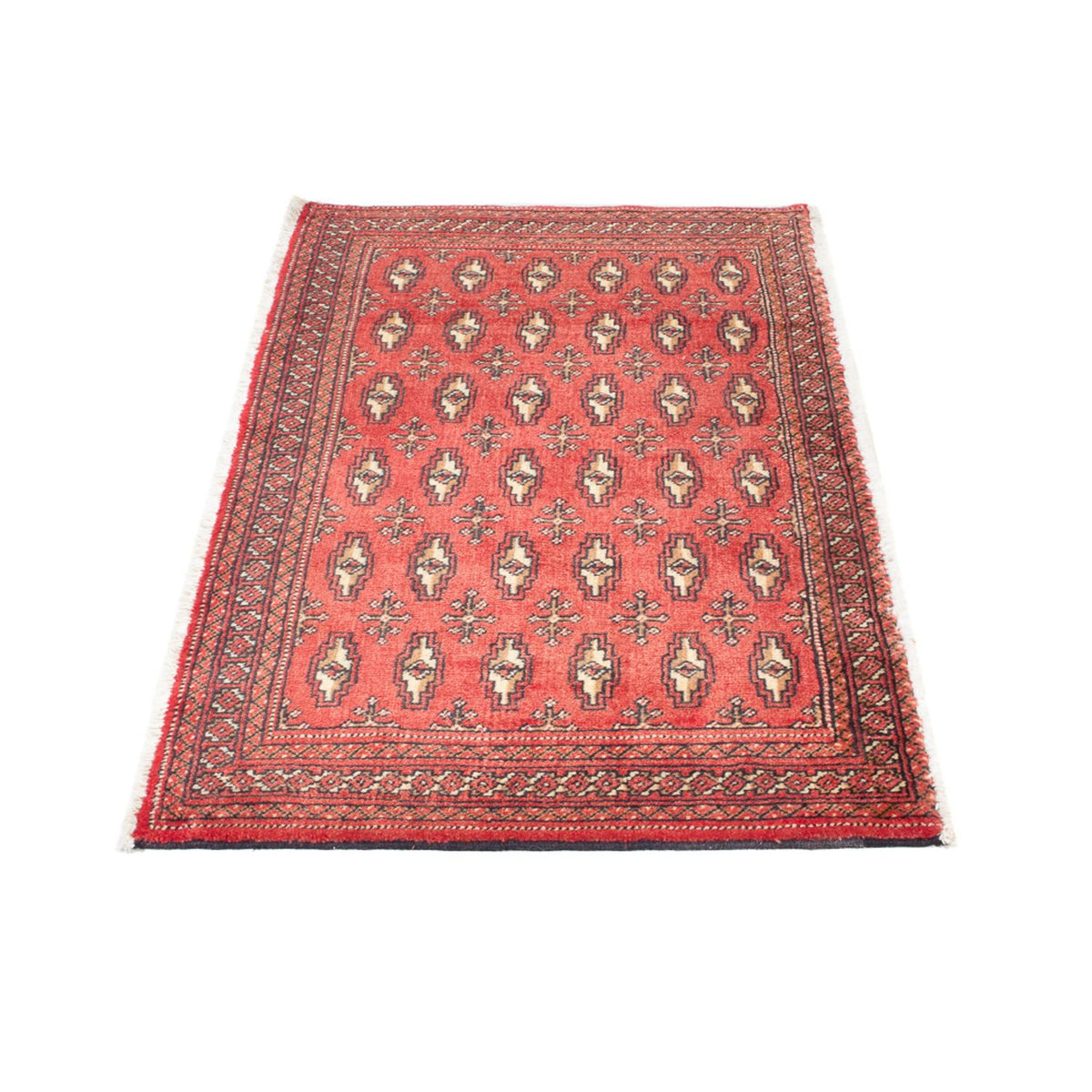 Turkaman Rug - 100 x 50 cm - light red