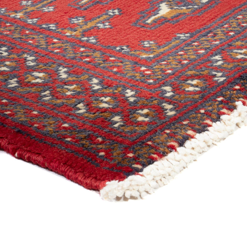 Turkaman Rug - 130 x 60 cm - light red