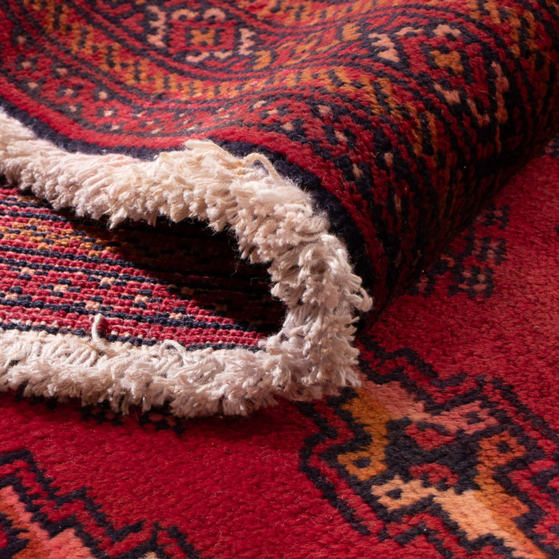 Turkaman Rug - 130 x 60 cm - red