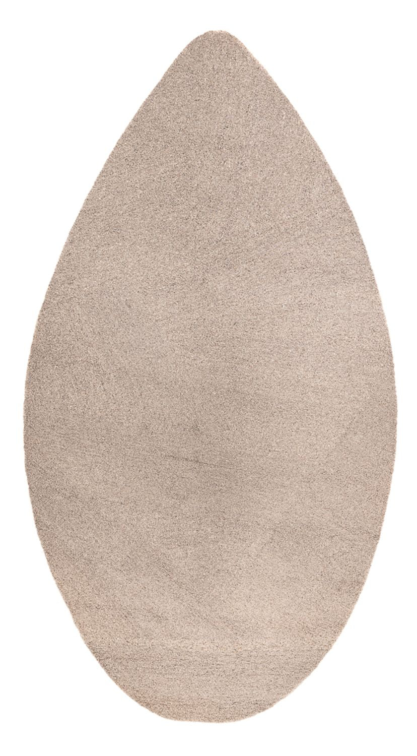 Runner Wool Rug - 290 x 155 cm - light grey