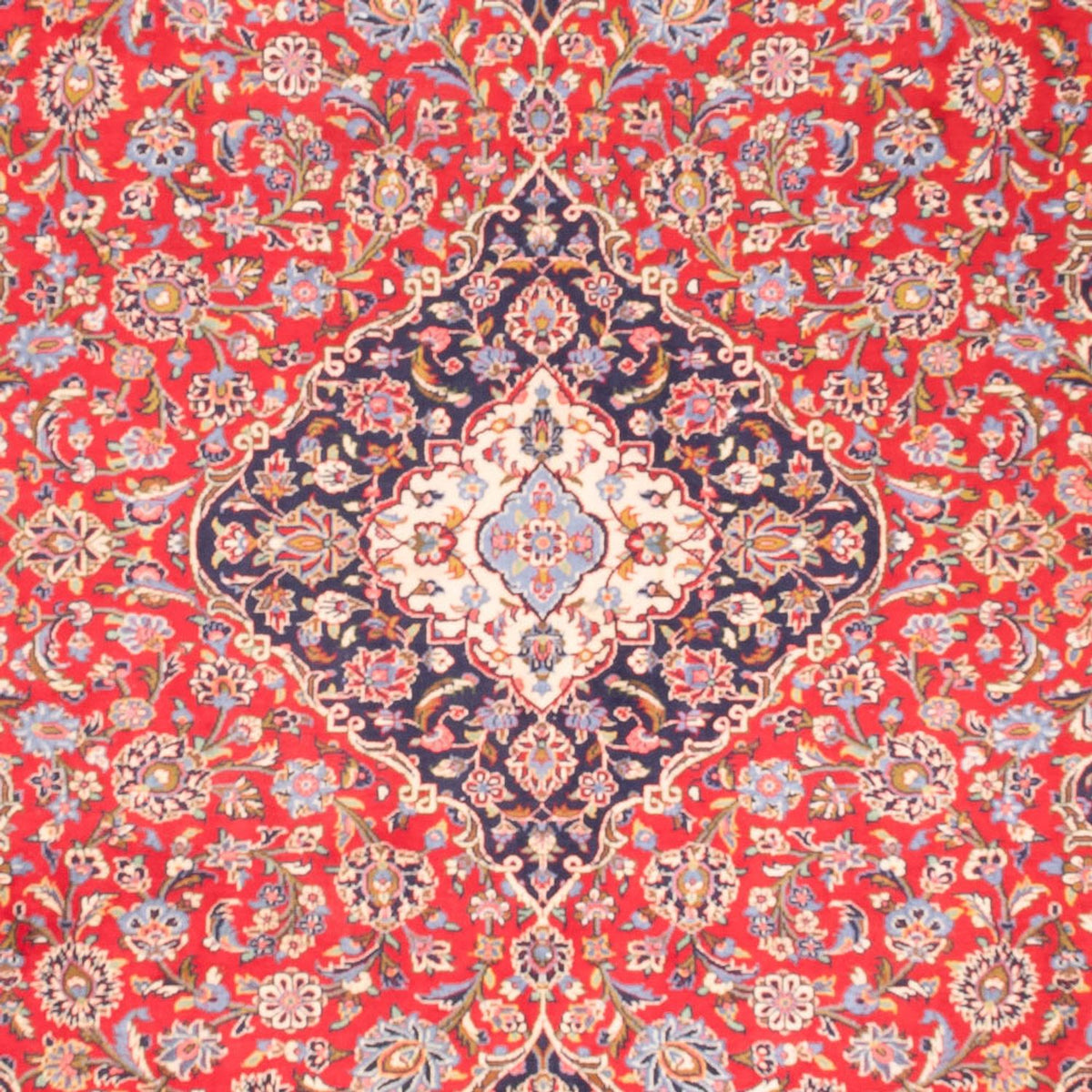 Perser Rug - Keshan - 355 x 265 cm - red