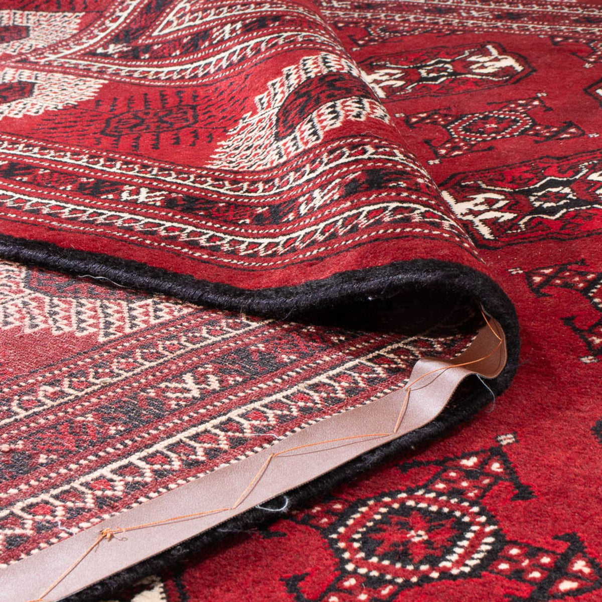 Turkaman Rug - 391 x 270 cm - red