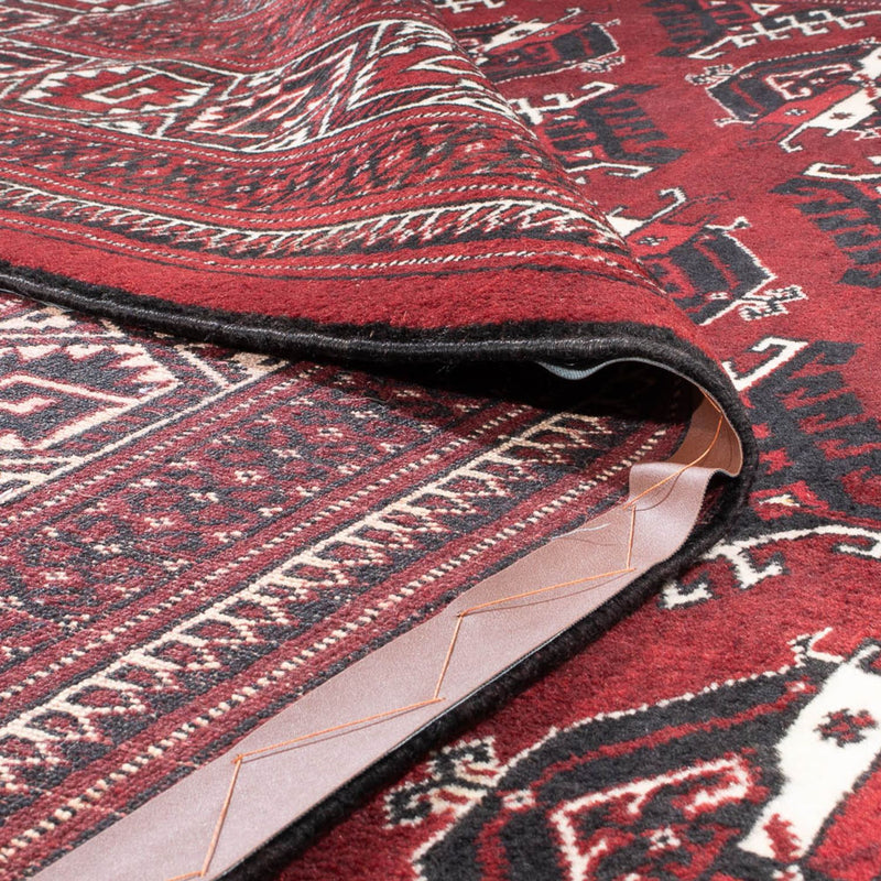 Turkaman Rug - 390 x 280 cm - red