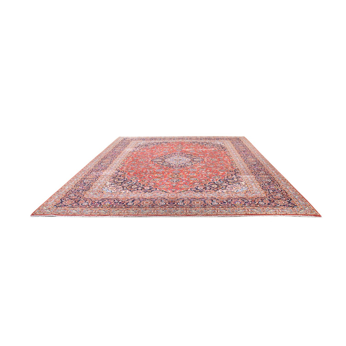 Perser Rug - Keshan - 385 x 305 cm - light red