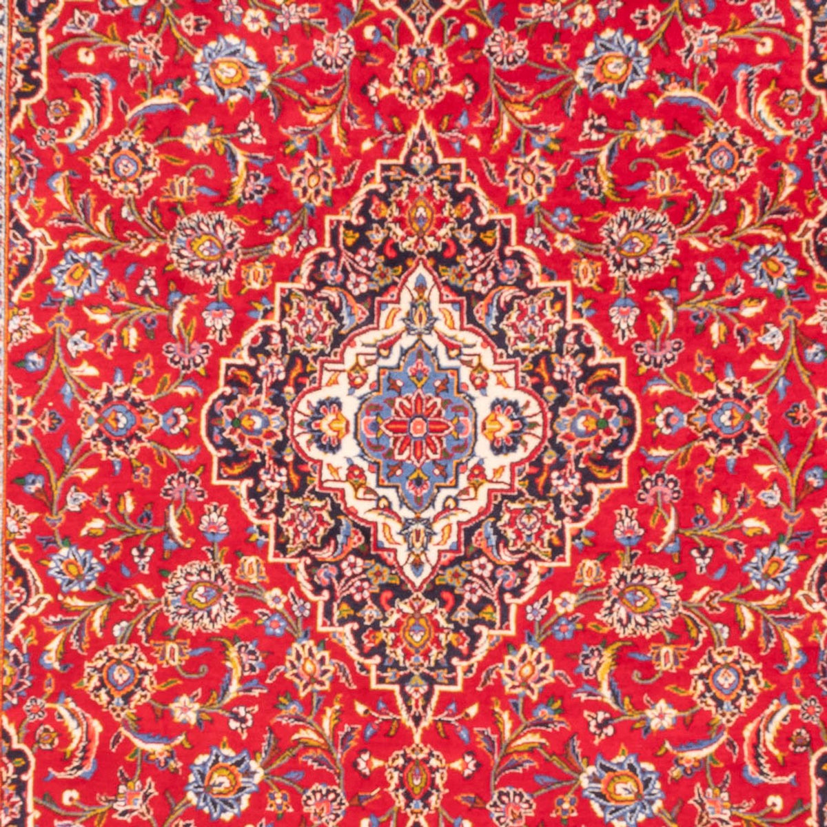 Perser Rug - Keshan - 380 x 242 cm - red