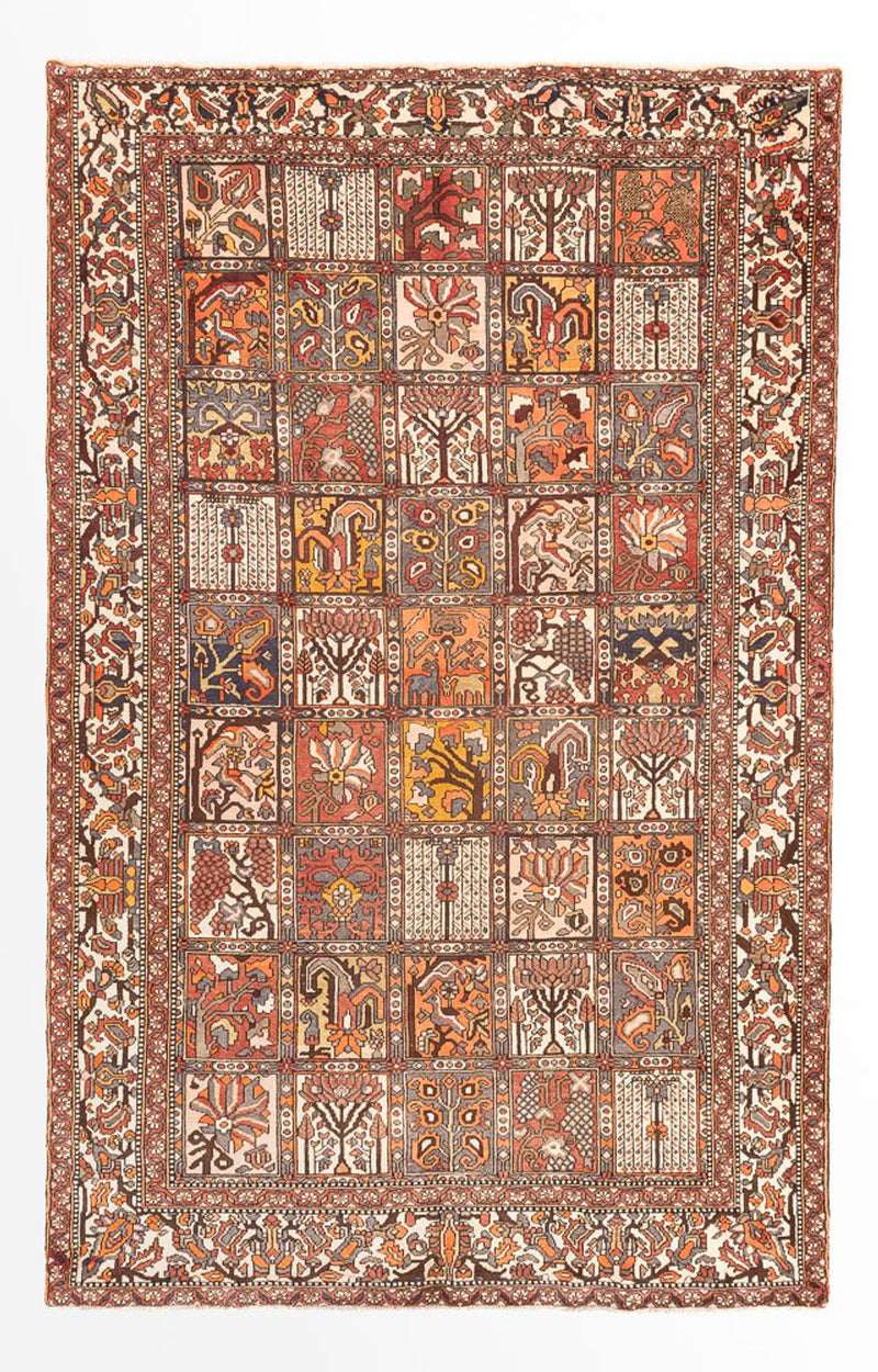 Perser Rug - Nomadic - 302 x 210 cm - dark beige