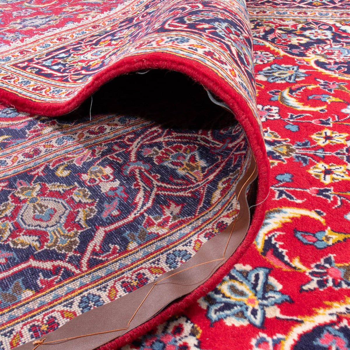 Perser Rug - Keshan - 307 x 210 cm - red