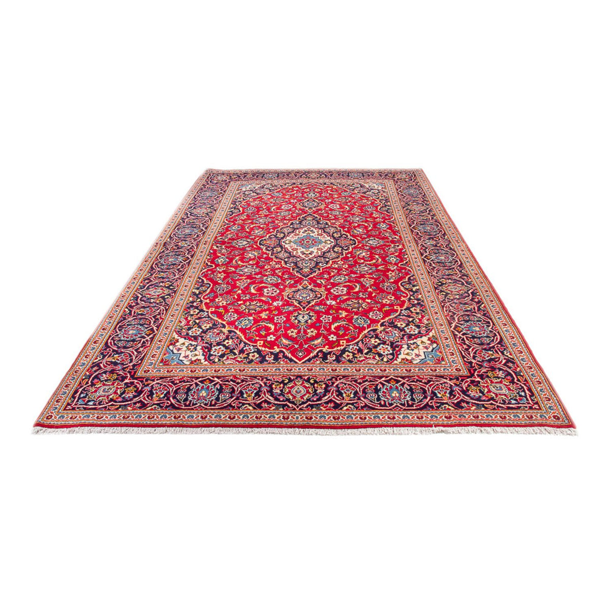 Perser Rug - Keshan - 307 x 210 cm - red
