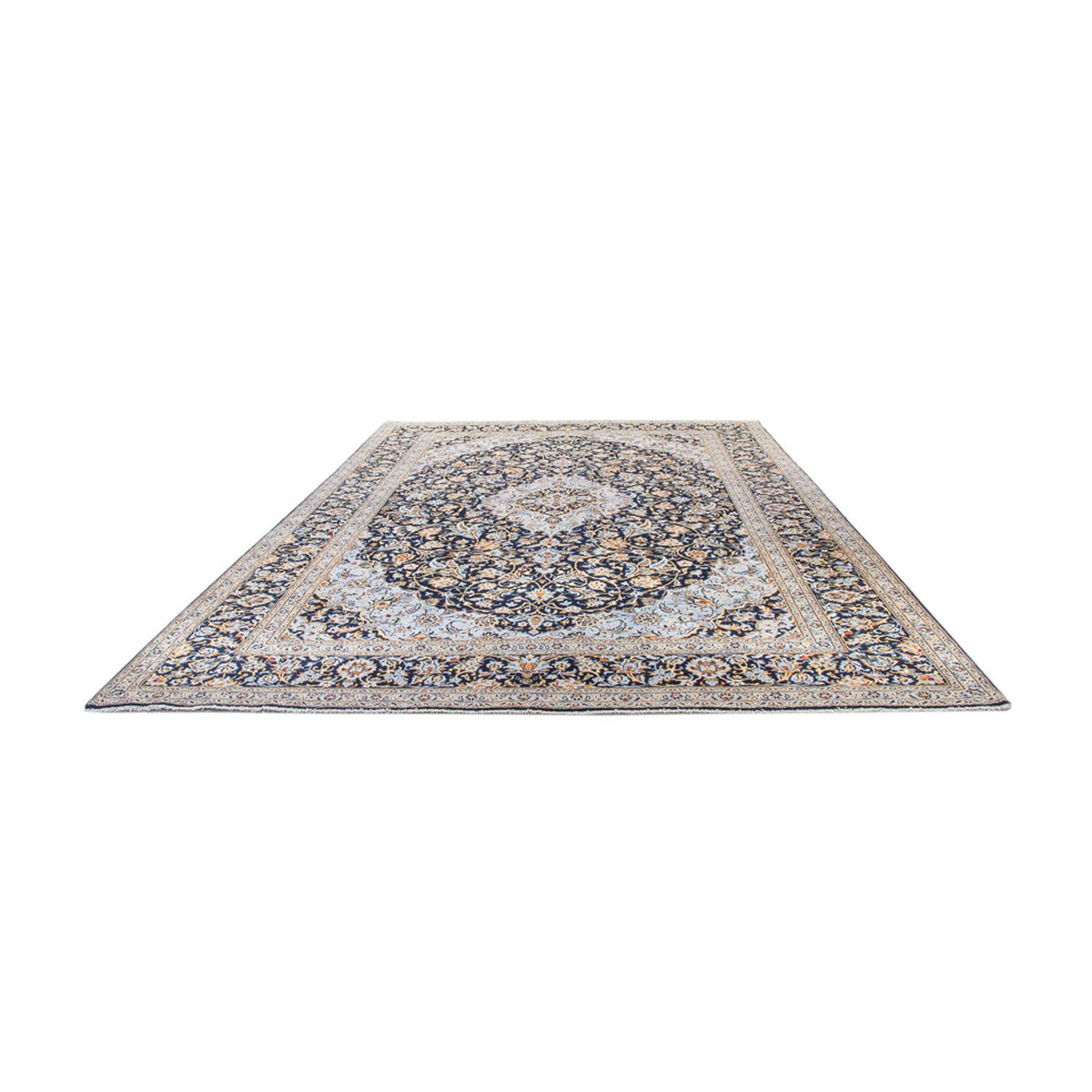 Perser Rug - Keshan - 425 x 307 cm - dark blue
