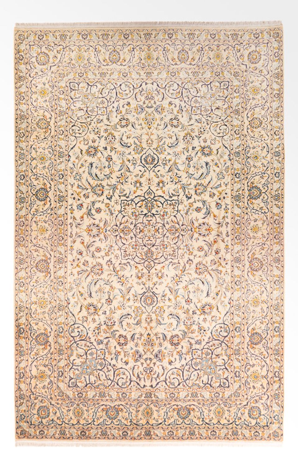 Perser Rug - Keshan - 345 x 220 cm - beige