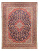 Perserteppich - Keshan - 380 x 295 cm - dunkelblau