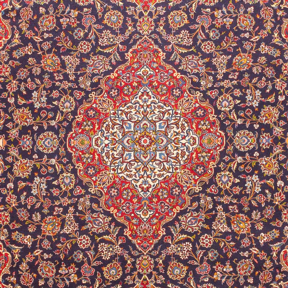 Perser Rug - Keshan - 380 x 295 cm - dark blue