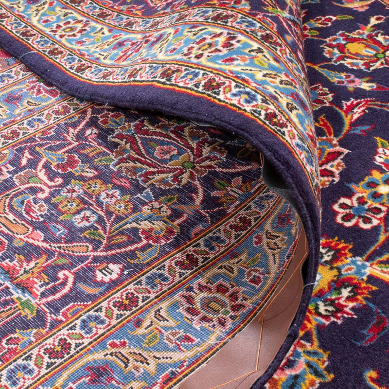 Perser Rug - Keshan - 380 x 295 cm - dark blue