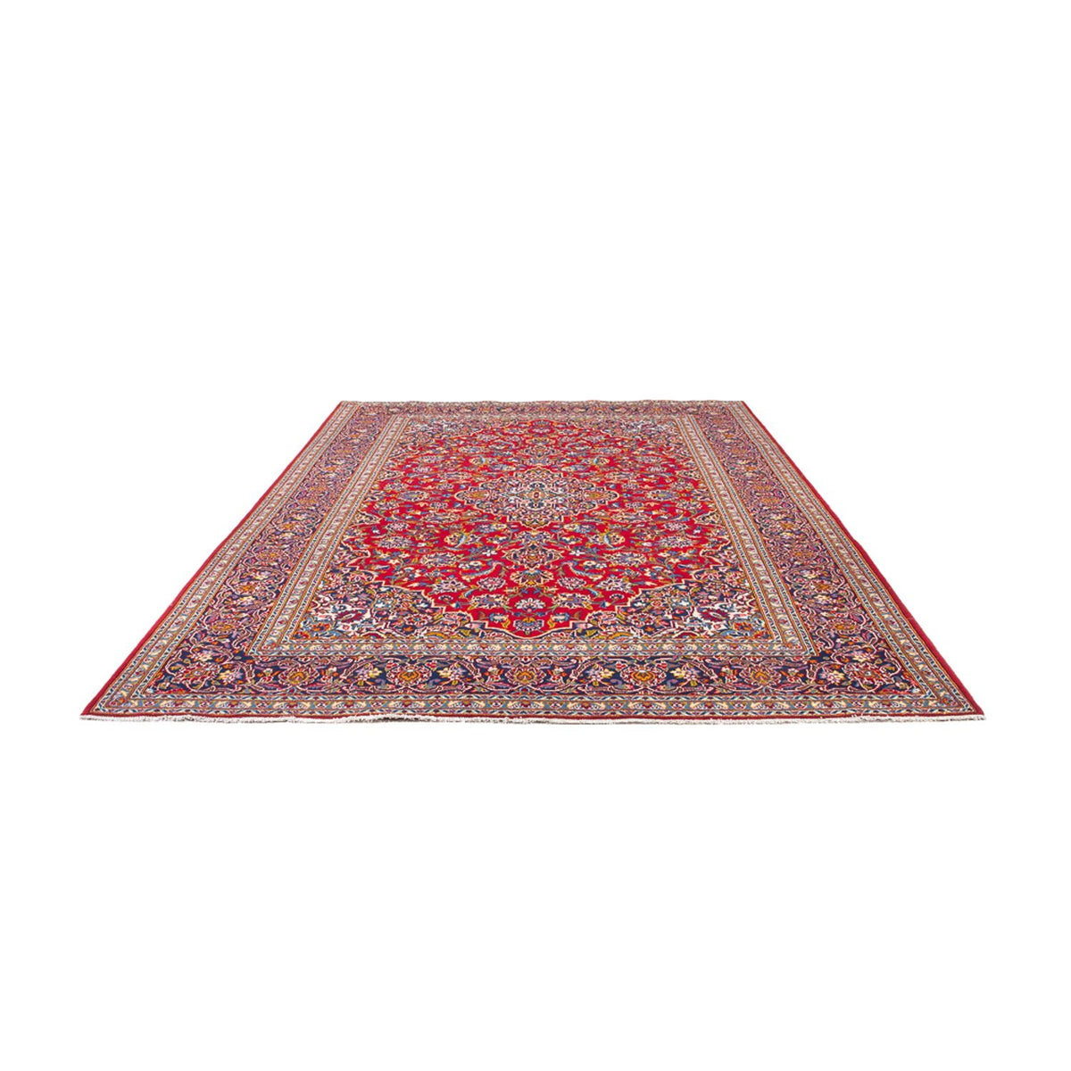 Perser Rug - Keshan - 345 x 227 cm - red