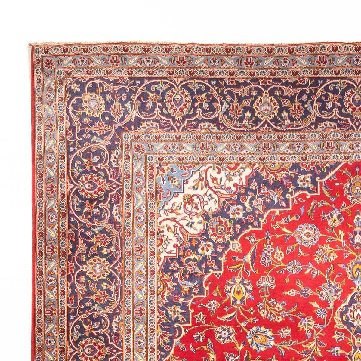 Perser Rug - Keshan - 390 x 295 cm - red