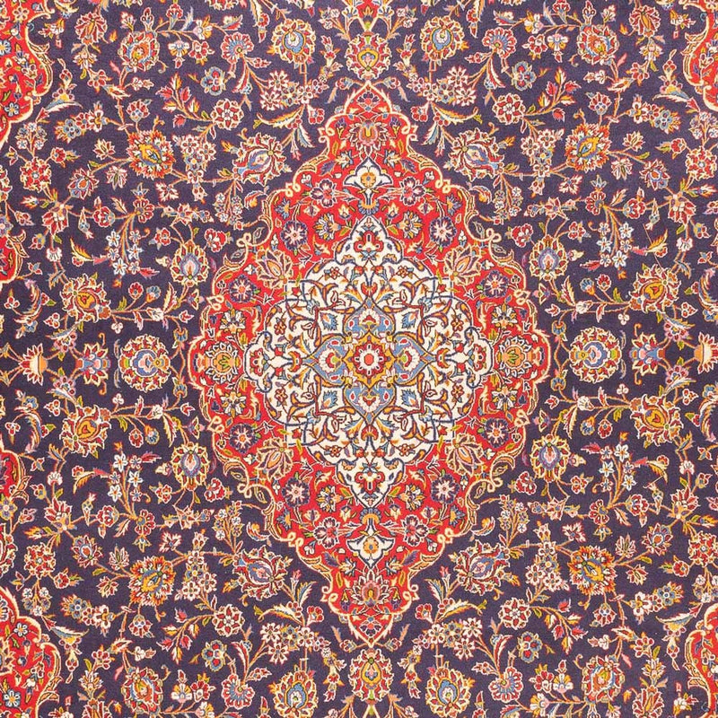 Perser Rug - Keshan - 395 x 300 cm - dark blue