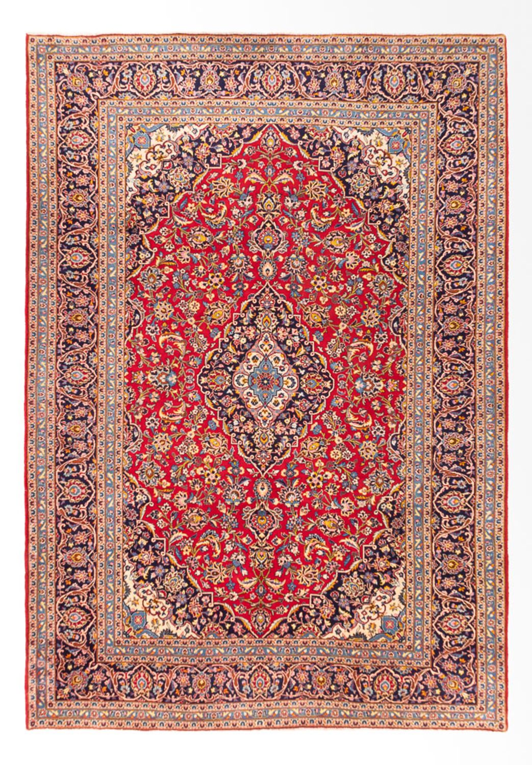 Perser Rug - Keshan - 362 x 253 cm - red