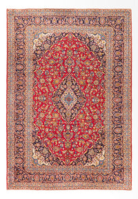 Perser Rug - Keshan - 362 x 253 cm - red