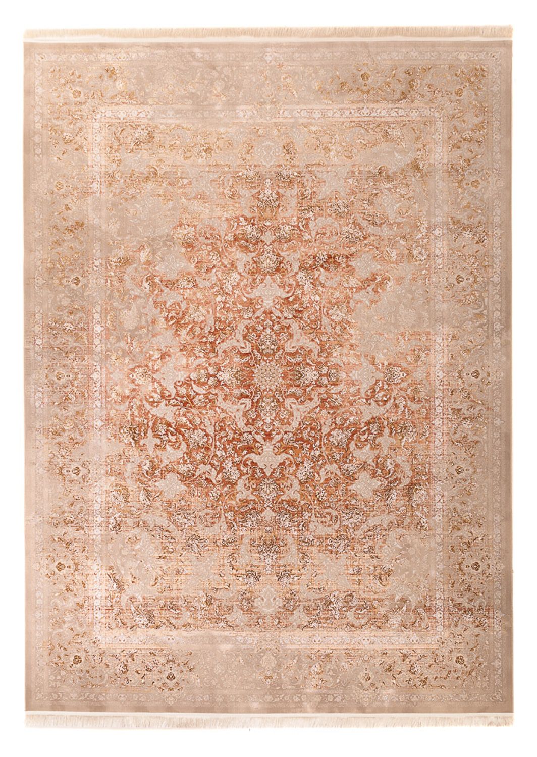 Oriental Woven Rug - 350 x 250 cm - dark beige