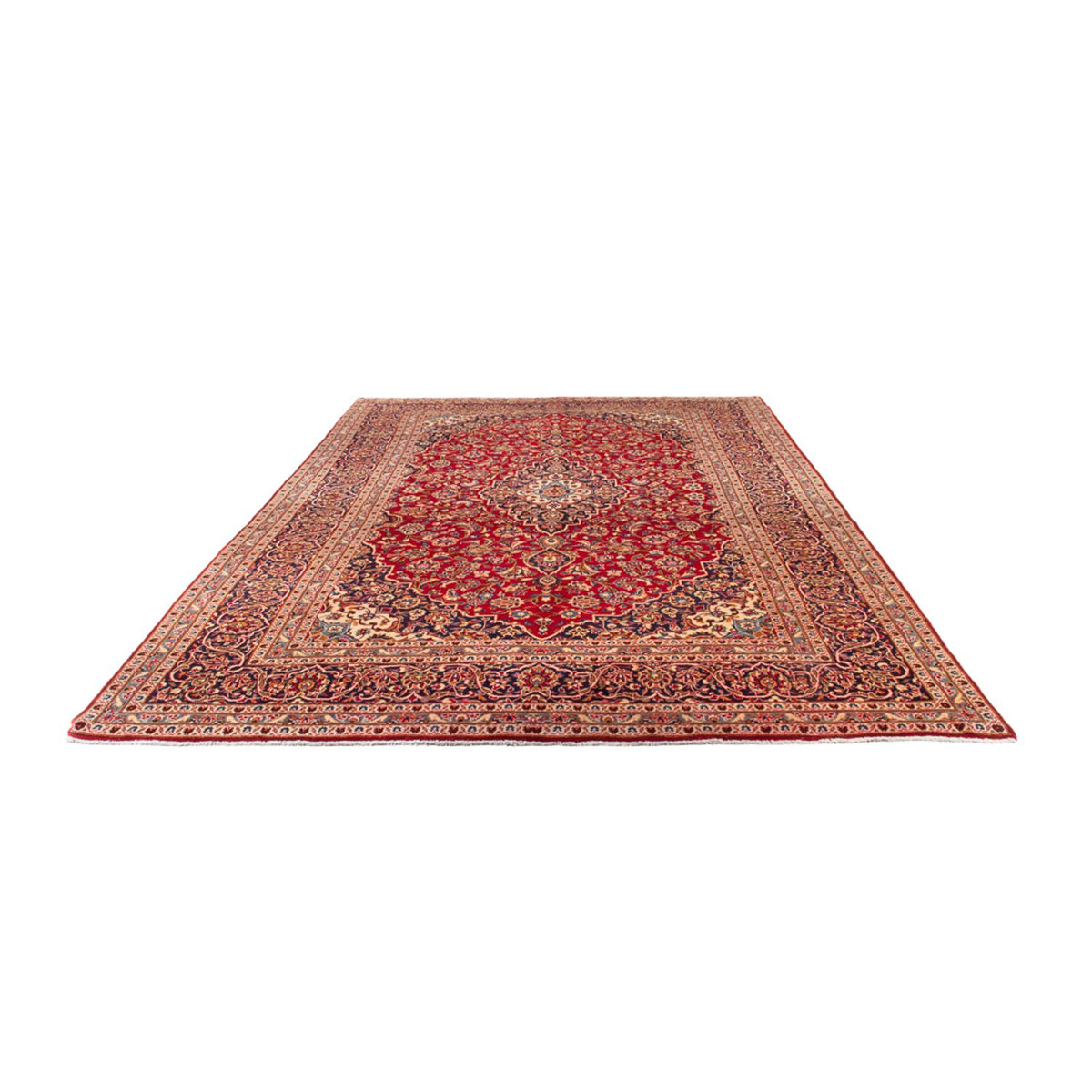 Perser Rug - Keshan - 368 x 246 cm - red
