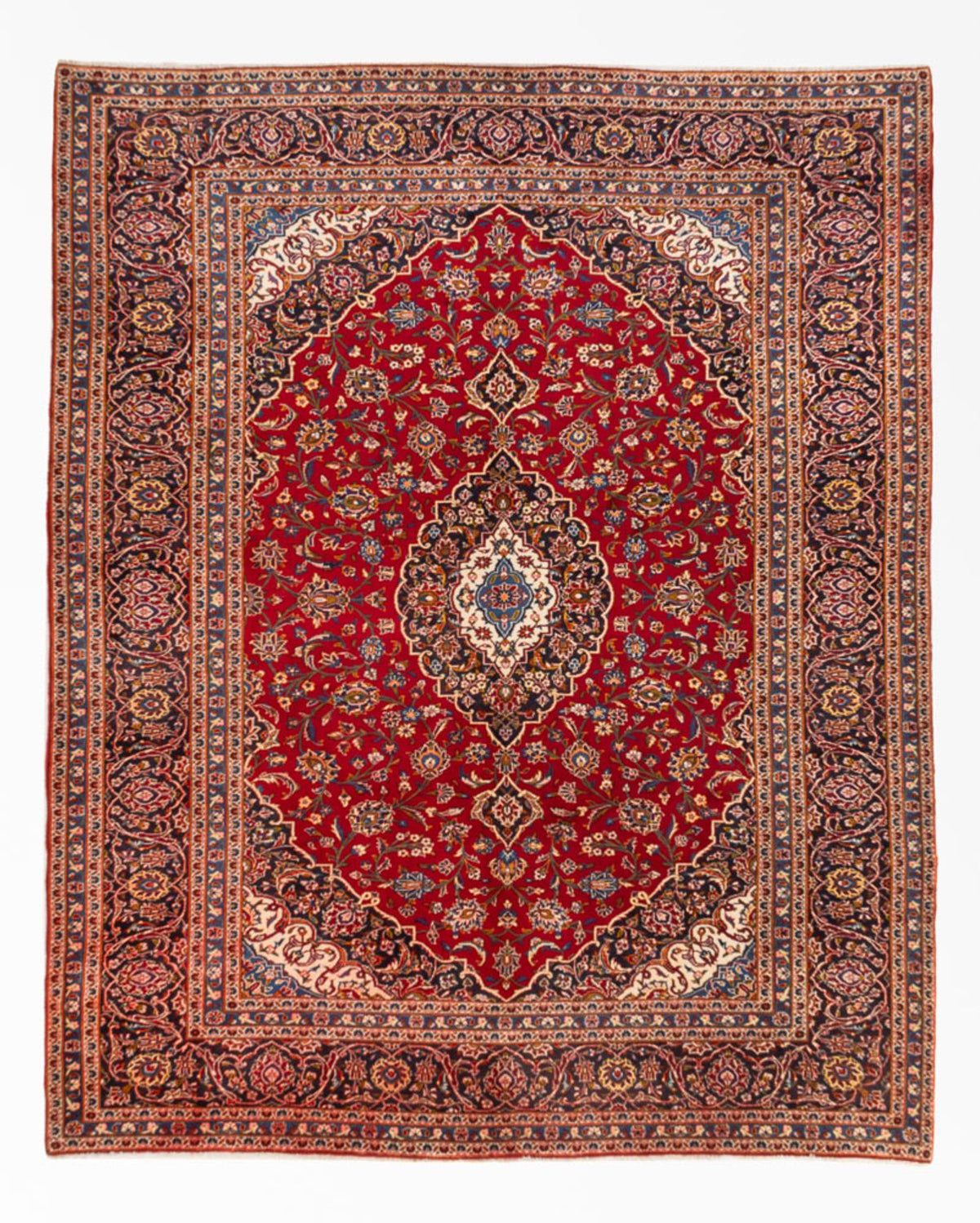 Perser Rug - Keshan - 335 x 260 cm - red