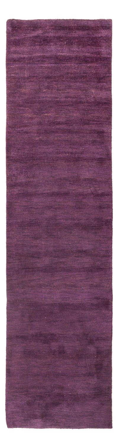 Runner Gabbeh Rug - Indus - 300 x 80 cm - purple