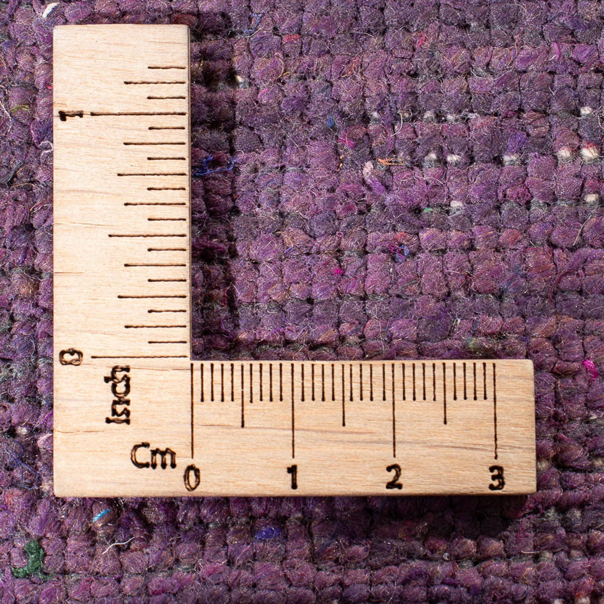 Runner Gabbeh Rug - Indus - 300 x 80 cm - purple