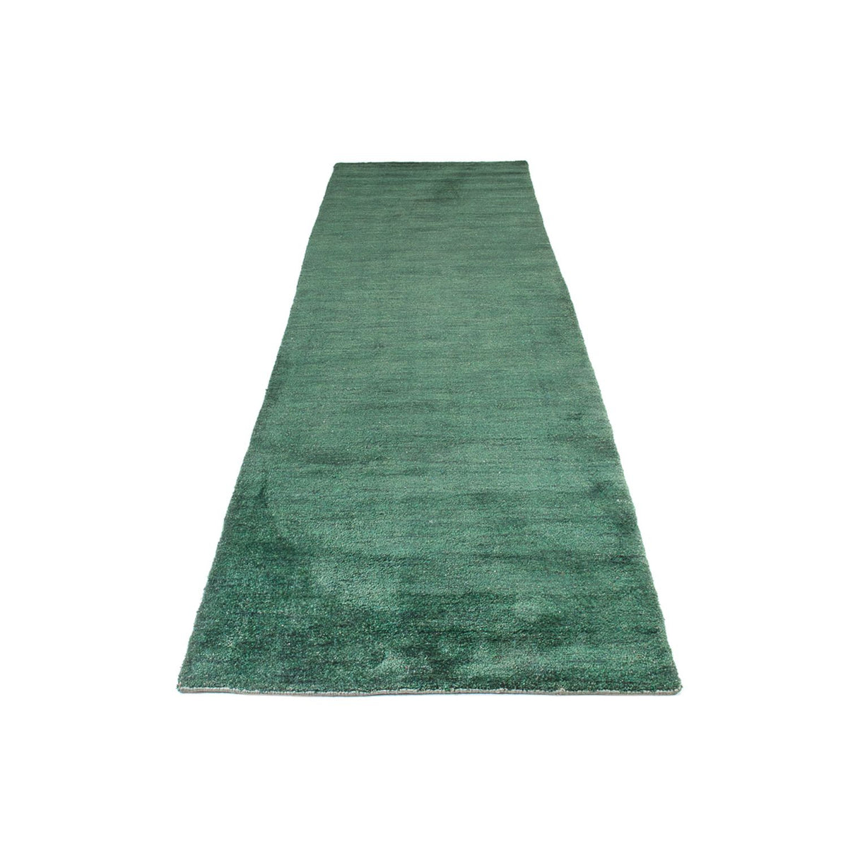 Runner Gabbeh Rug - Indus - 300 x 80 cm - green