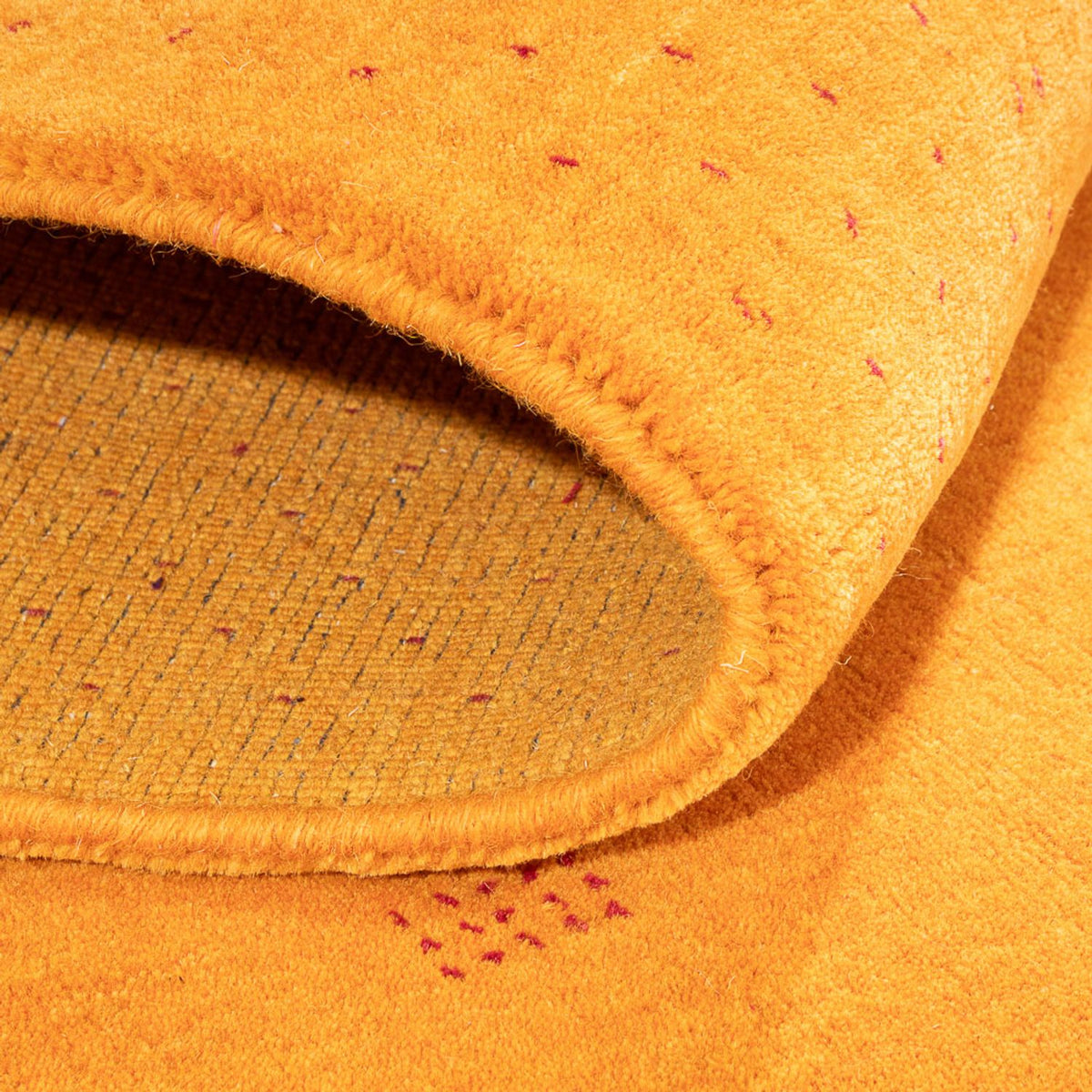 Gabbeh Rug - Loribaft Indus - 244 x 180 cm - yellow