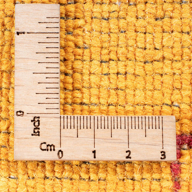 Gabbeh Rug - Loribaft Indus - 244 x 180 cm - yellow