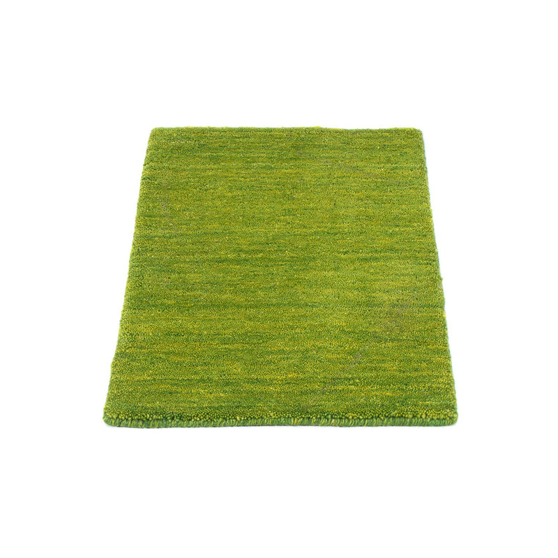 Gabbeh Rug - Softy - 60 x 40 cm - green