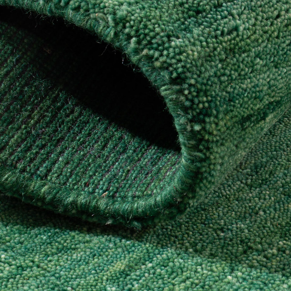 Gabbeh Rug - Softy - 90 x 60 cm - green