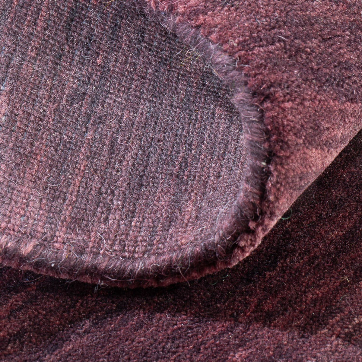 Gabbeh Rug - Loribaft Softy - 90 x 60 cm - purple