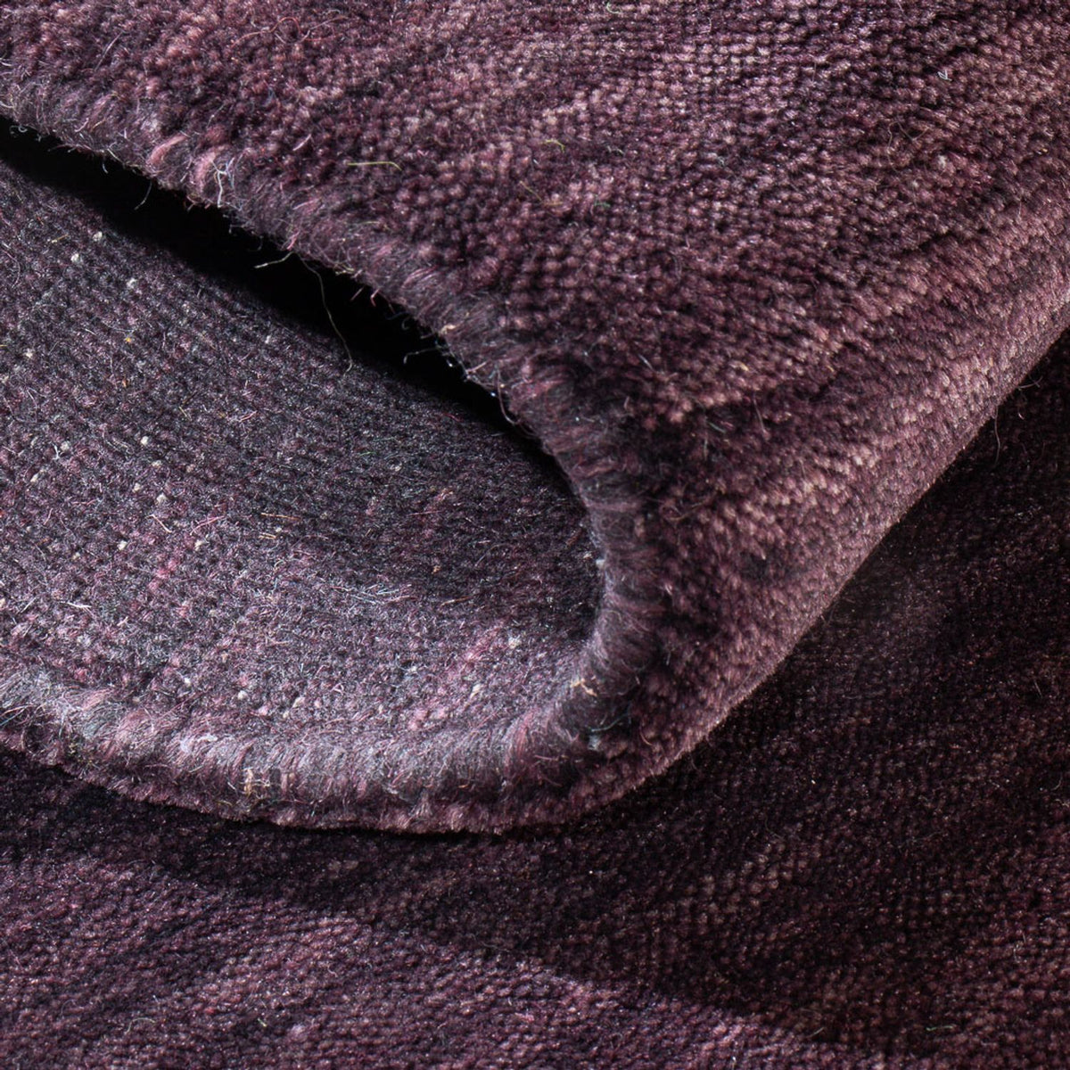 Gabbeh Rug - Loribaft Softy - 90 x 60 cm - purple