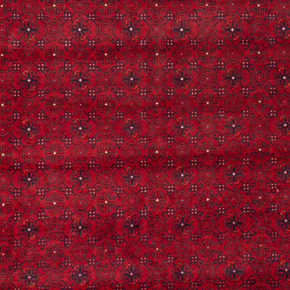 Afghan Rug - Bukhara - 294 x 195 cm - red