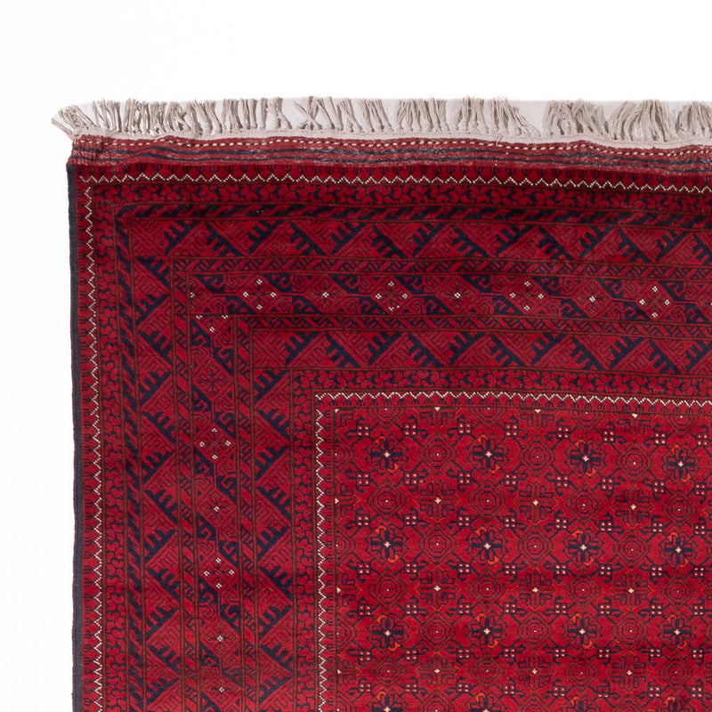 Afghan Rug - Bukhara - 294 x 195 cm - red