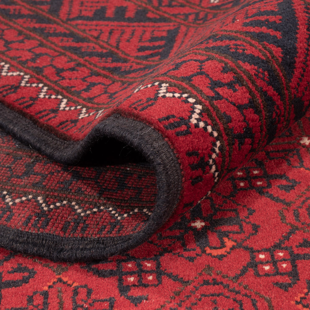 Afghan Rug - Bukhara - 294 x 195 cm - red