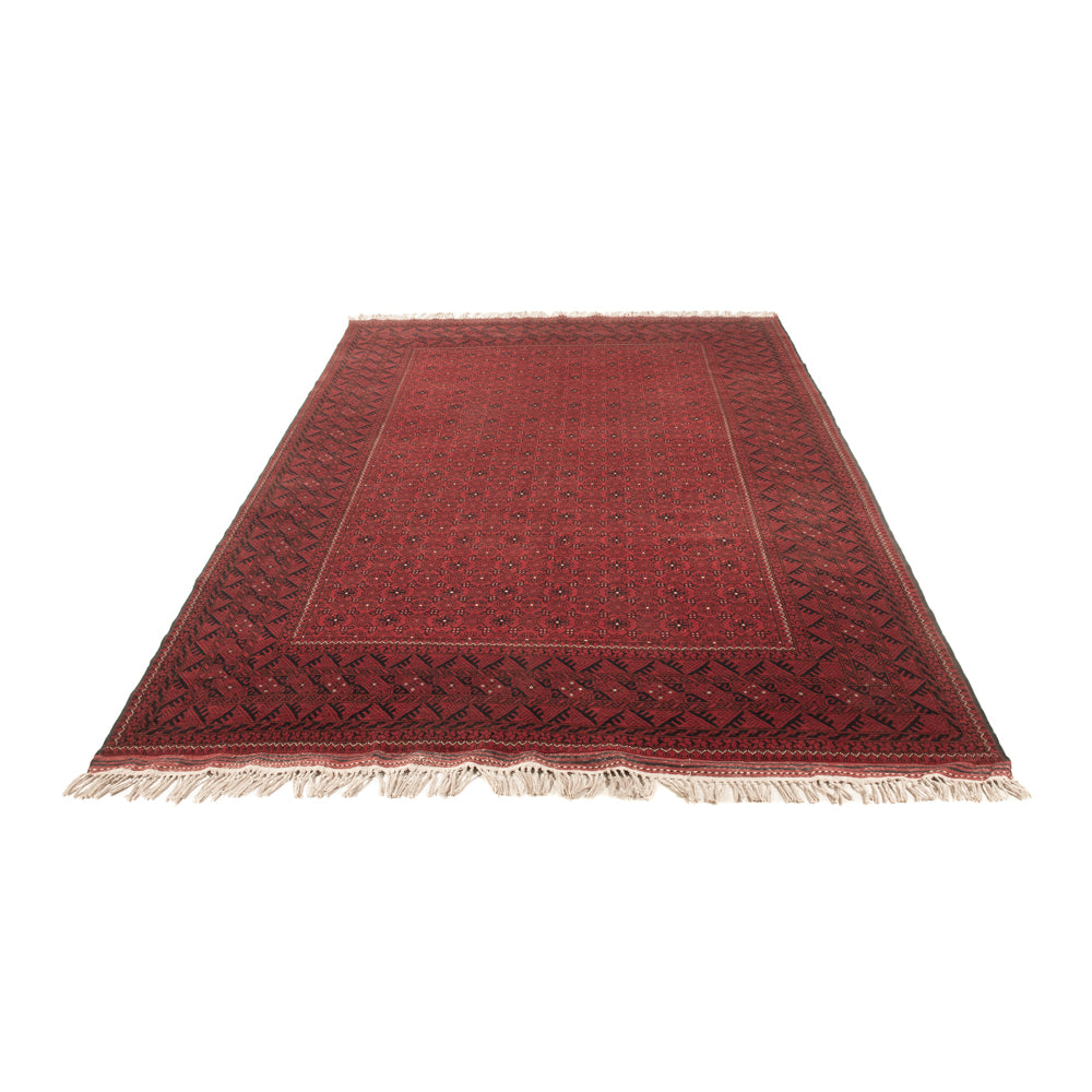 Afghan Rug - Bukhara - 294 x 195 cm - red