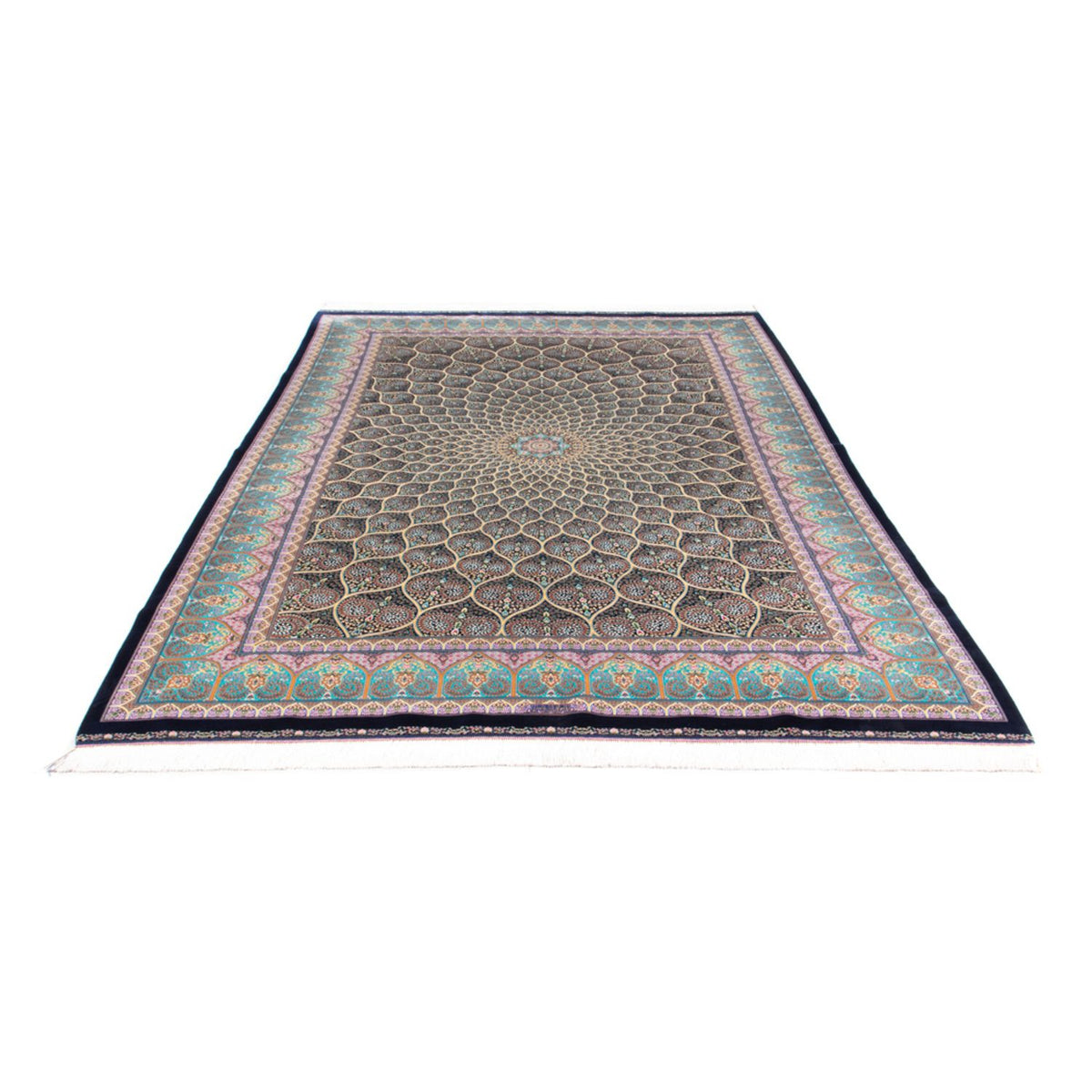 Perser Rug - Ghom - 300 x 200 cm - dark blue