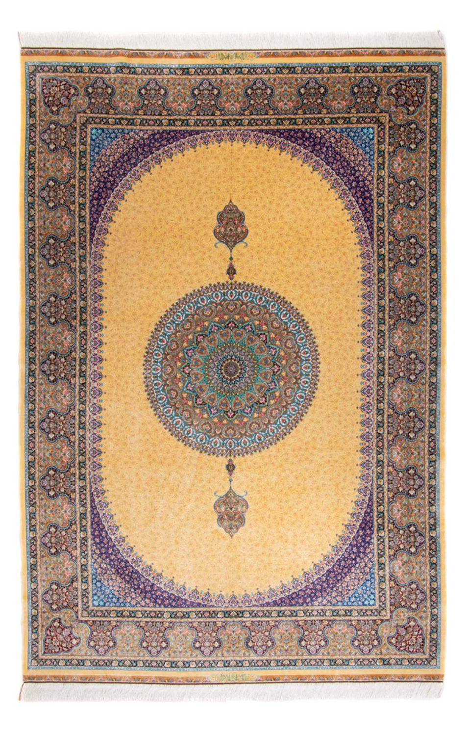 Perser Rug - Ghom - 300 x 200 cm - gold