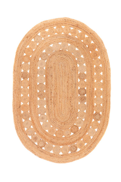 Jute Carpet Rug Darcia - Wool Rug