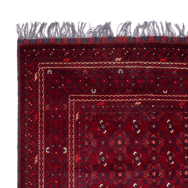 Afghan Rug - Bukhara - 284 x 195 cm - red