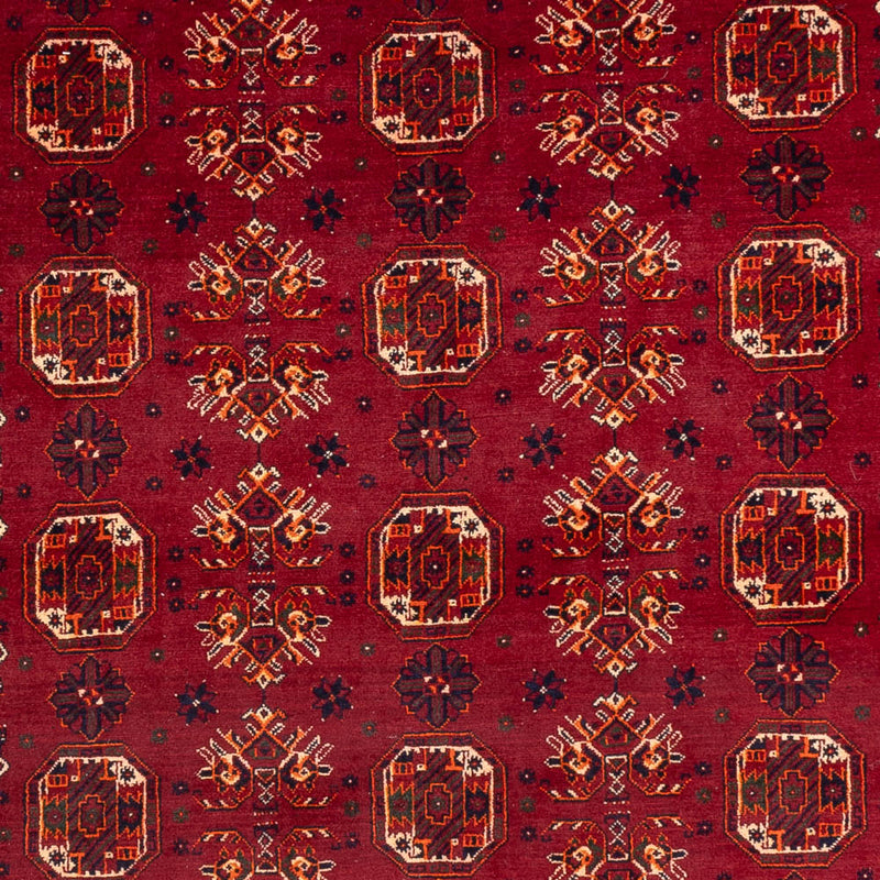 Afghan Rug - Bukhara - 284 x 194 cm - red