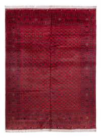 Afghan Rug - Bukhara - 336 x 248 cm - red