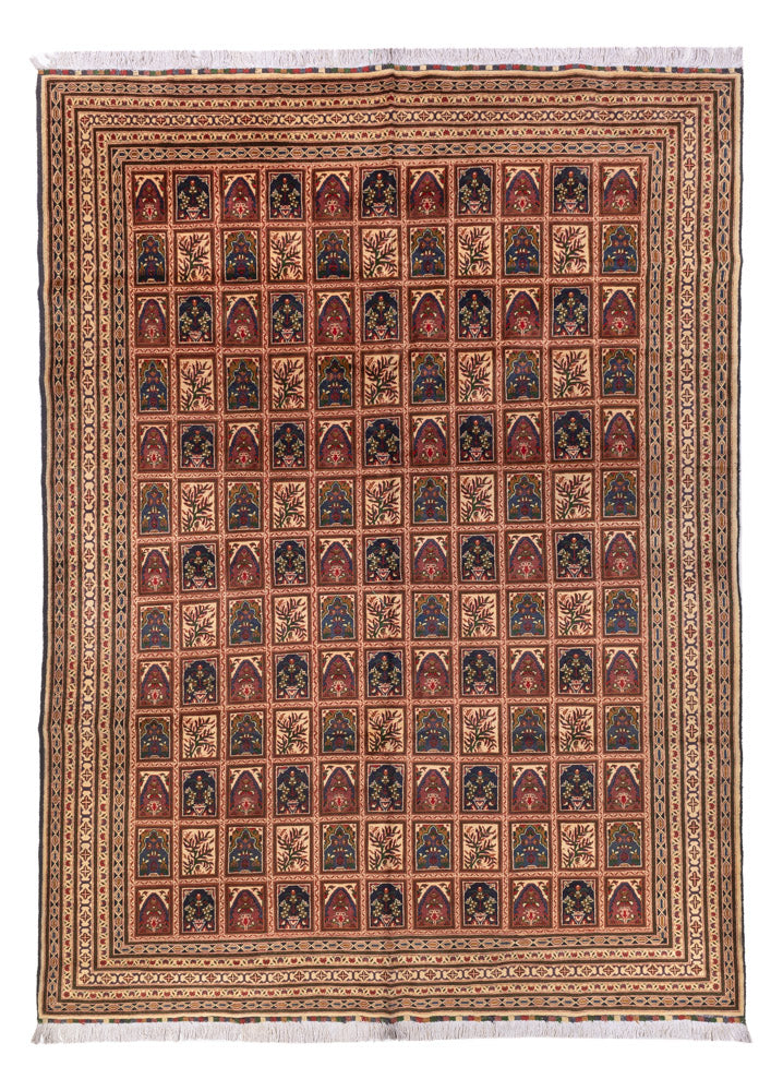 Afghan Rug - 339 x 240 cm - dark beige
