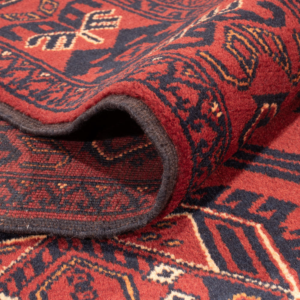 Afghan Rug - 303 x 200 cm - red