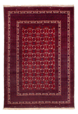 Afghan Rug - Bukhara - 288 x 197 cm - red