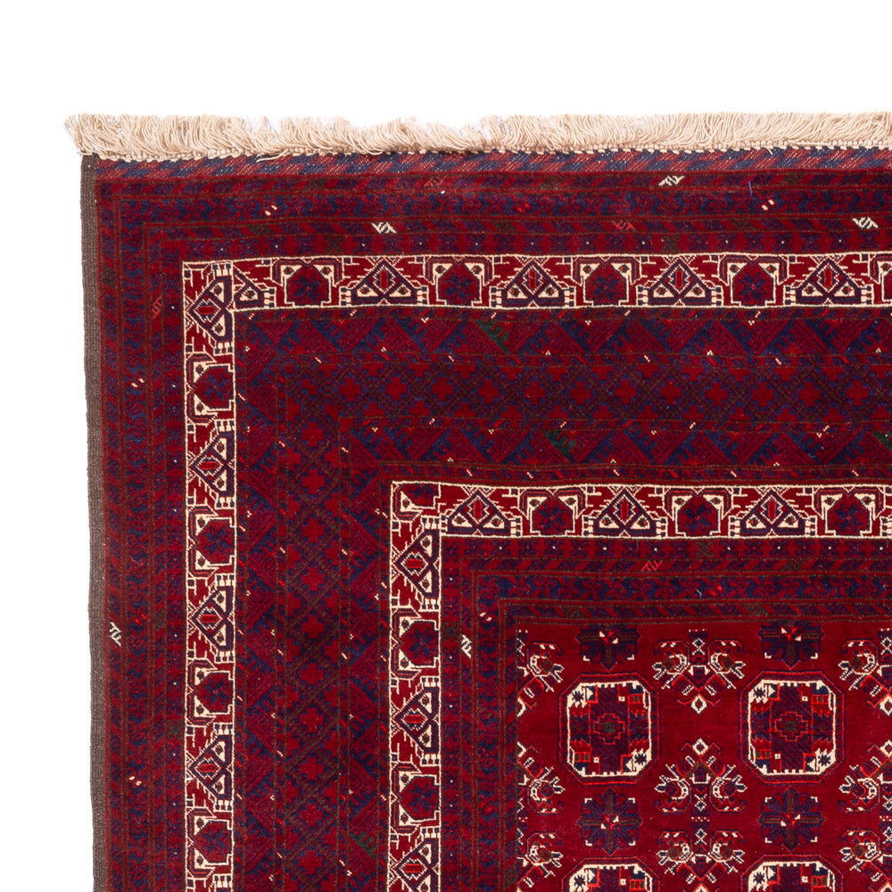 Afghan Rug - Bukhara - 288 x 197 cm - red